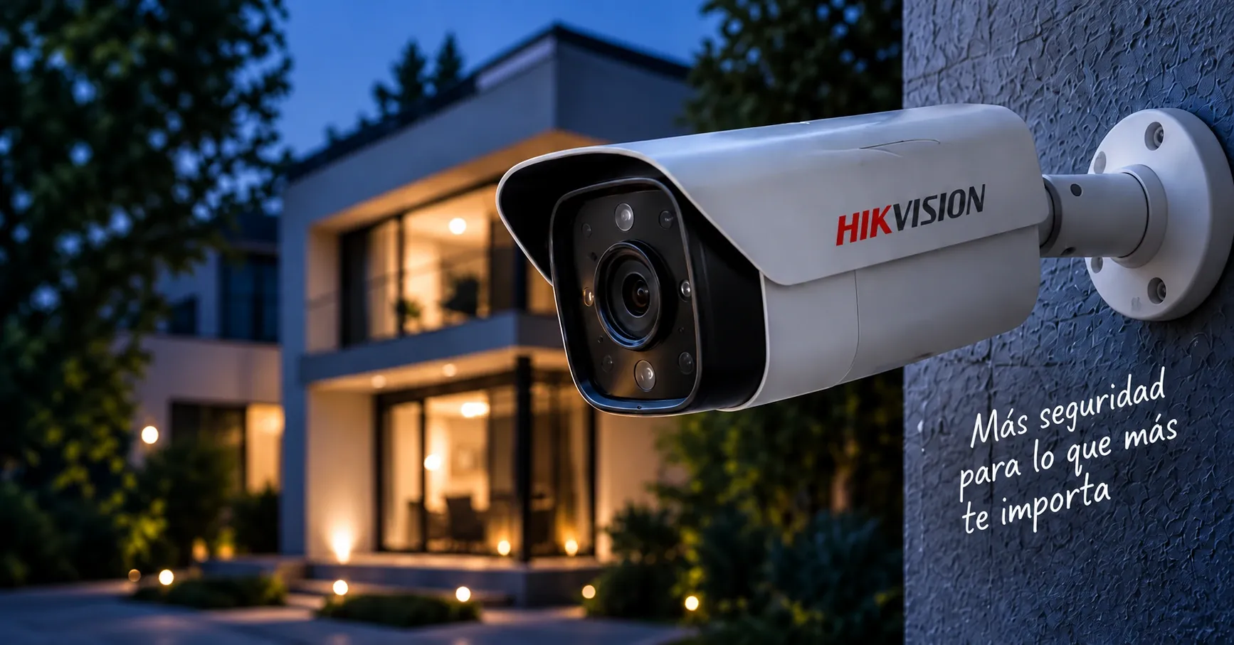 Cámara Hikvision. Más seguridad para lo que más te importa.